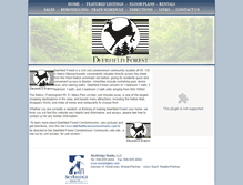 Tablet Screenshot of deerfieldforest.com